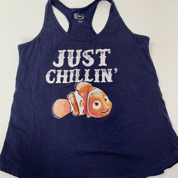 Just Chill'in Nemo Disney Tank Top - Picture 1 of 5